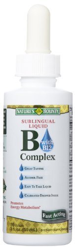 Nature's Bounty B Complex with B12 Sublingual Liquid - 2 fl oz by Nature's Bounty