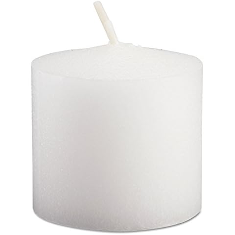 FancyHeat F400 Votive Candles 10 Hour Burn 1-1/3"h White 72/Pack Cover