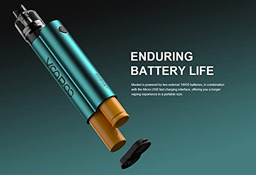 VOOPOO MUSKET E-Zigaretten Set - 120W - 4,5ml - Farbe: grün – Bild 6