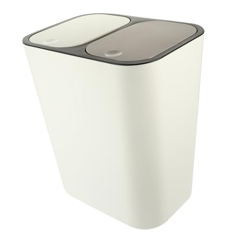 Tapa doble con compartimentos para basura Outanaya miniatura 1