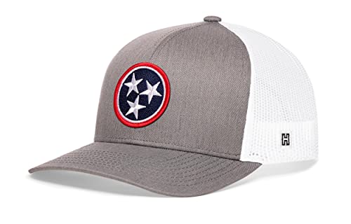 Image of HAKA State Flag Series Trucker Hat for Men & Women, Adjustable Baseball Hat, Golf Hat Snapback