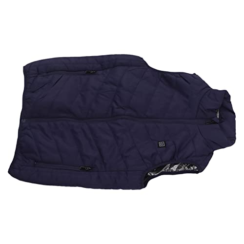 Colete Aquecido Usb, Jaqueta de Aquecimento Elétrico Seguro, Fibra de Carbono Infravermelha Rápida,