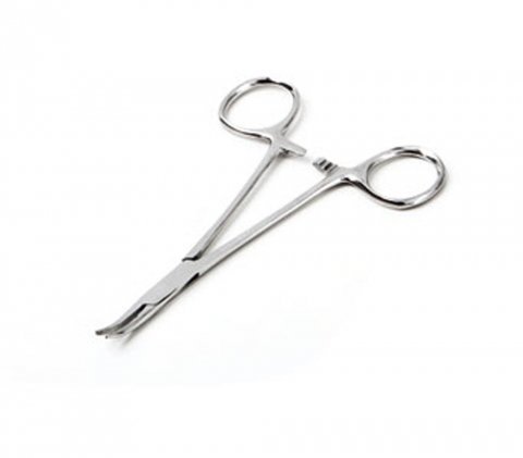 American Diagnostic Corporation Kelly Forceps, Curved, 6 ¼