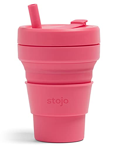 STOJO Biggie Cup Tasse pliable pour adulte Unisexe Rose 473 ml Cover