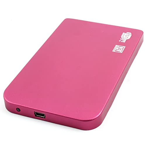 Caja externa USB 2.0 para disco duro 2.5 pulgadas miniatura 1