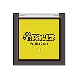 OPAWZ Pet Hair Chalk Yellow Non-Toxic Temporary Washable Color Safe for Creative Grooming
