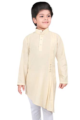 Image of AHHAAAA Kids Ethnic Wear Kurta and Pyjama Set for Boys