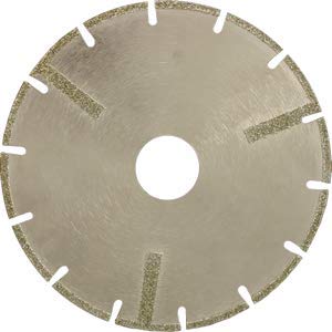 Disco con diamante elettrodeposto per taglio