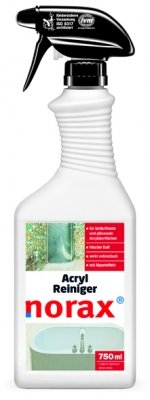 norax Acryl Reiniger 750 ml - Mit Abperleffekt *Kunststoffreiniger*