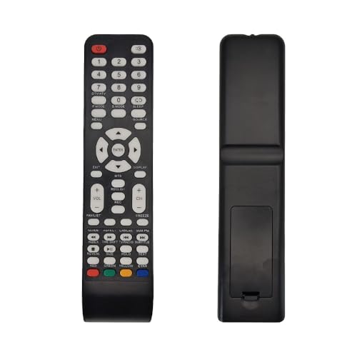 IOOIQQ Telecomando per Smart-Tech TV LE-32Z1 LE-32D7 LE-3222.LE-4318 SMT24N30HC1LB1 LE4219H.2419DTS LE-32D11IS Exclusiv LE-3918 LE-2019DTCS SMT32Z1TS LE-221 9. TV SMT2219DTS