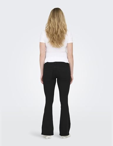 Jean noir évasé ONLY MATERNITY solution push up contre l'inconfort de grossesse - 7