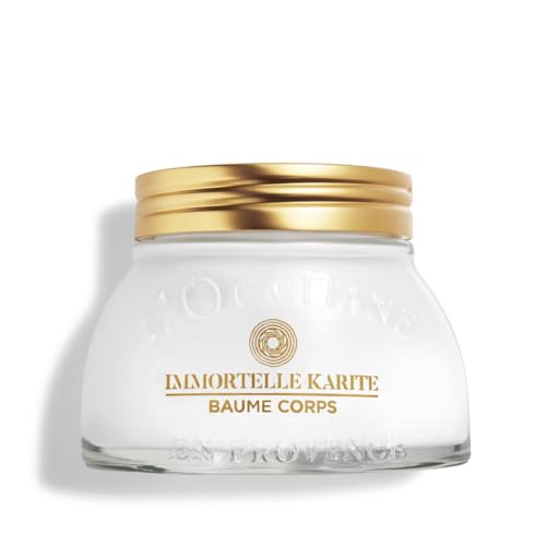 L'OCCITANE - Baume Corps Immortelle-Karité - 200 ml - Nourrit et réduit les signes visibles de l'âge - Fabriqué en France