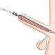Edelstahl Harnröhren Dilatatoren Mit Skalengröße Sexspielzeug Erwachsene Für Urethral Dilatoren, Metall Penis Plug Edelstahl Harnröhren Plug Dilator Masturbation Sexspielzeug für Männer (M)