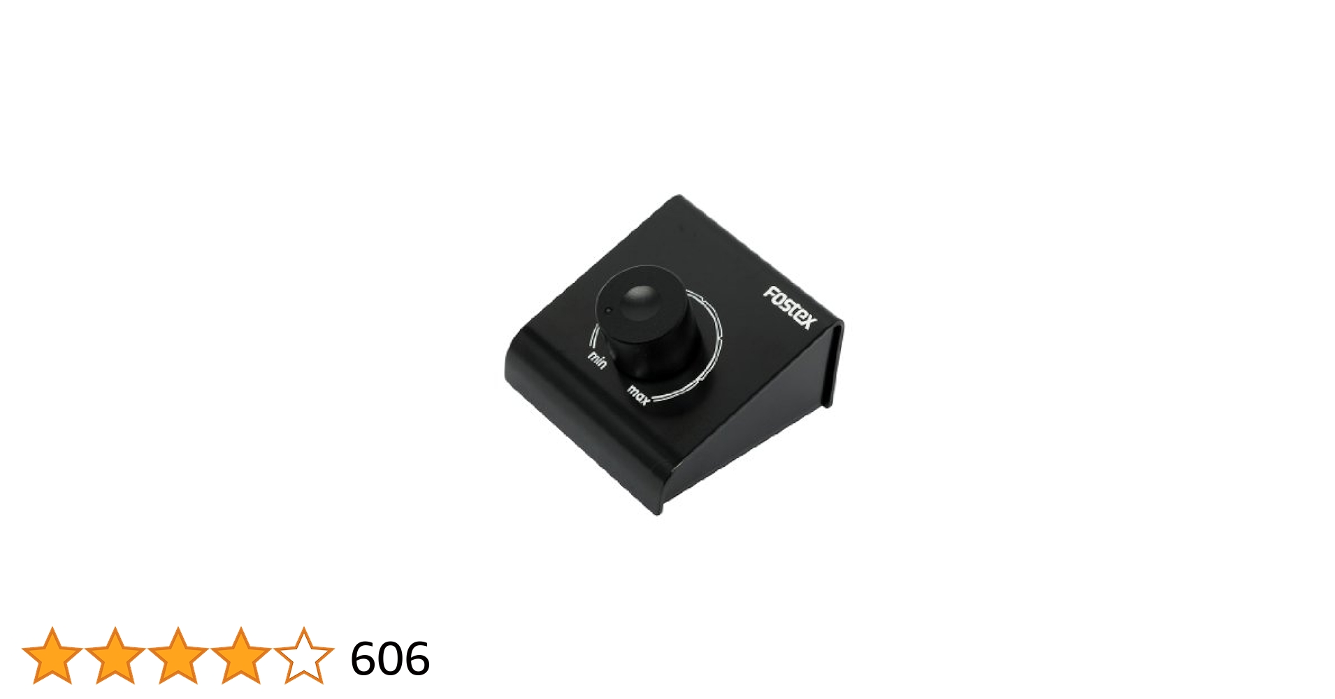 美品 FOSTEX PC-1e(B) ボリュームコントローラー 3台セット FOSTEX アクティブモニター用 ボリュームコントローラー PC-1e