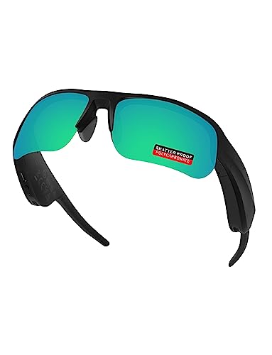 Image of PRO+ Polycarbonate Polarized Replacement Lenses for BOSE Tempo BMD0011 Sunglasses - Jade Green