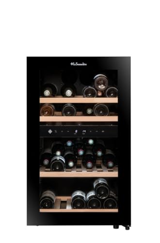 LA SOMMELIERE Cave de mise à température double zone SLS45DZ 45 Bouteilles