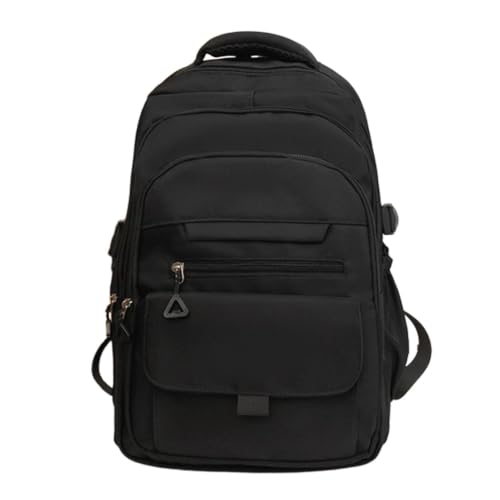 Mochila impermeable ligera con compartimento portátil para universidad