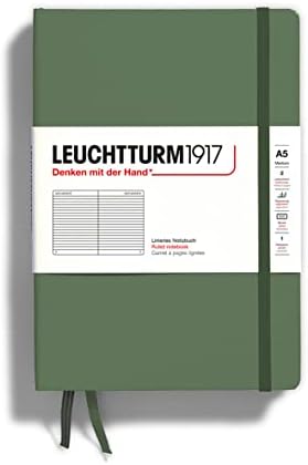 Leuchtturm1917 Notebook Medium A5, Hardcover, 251 numbered pages (Rising Sun, dotted)