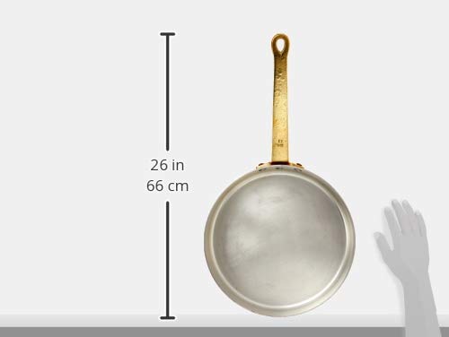 Amazon｜遠藤商事 業務用 エトール 片手浅型鍋 33cm 銅・真鍮・錫 日本