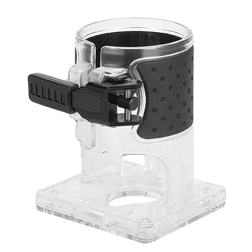 Swiixxer Base de Enrutador de Madera Base de Recortadora Eléctrica Base de Fresadora de Recorte de Carpintería para RT0701C para WU601