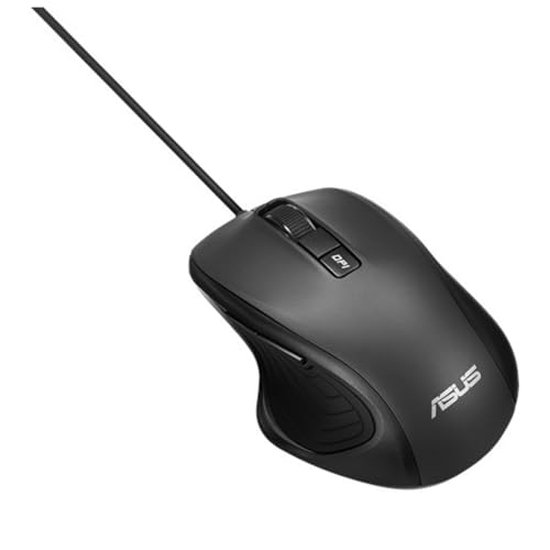 ASUS - Souris Filaire UX300 Pro Souris Optique Ergonomique réglable USB 3200 dpi avec 6 Clés