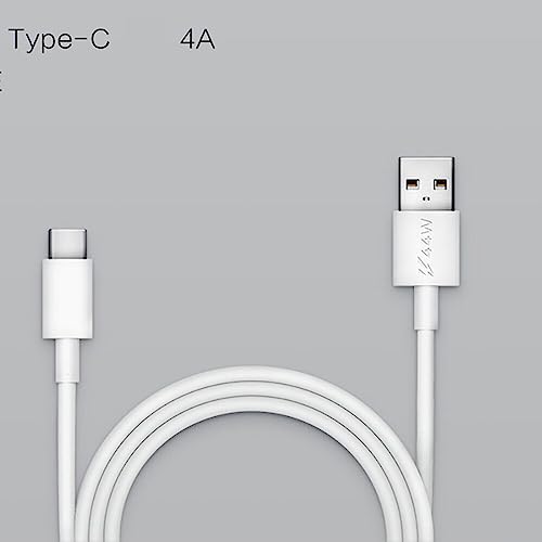 Image of USB Type C Mobile Data Charging Cable For Vivo V30 /V29 /V28 /V27 /V25 /V23E /V23 Pro /V21 5G /iQOO Neo 9 Pro /12 5G /Neo 7 Pro /Z7 /Z7S /Z6 Lite /11 /Z6 44W /T2 /iQOO 9 (VIV0 C To C Flash Cable)