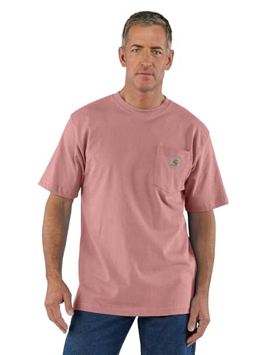 Carhartt Mens Loose Fit Heavyweight Short-Sleeve Pocket T-Shirt (Also Available in Big & Tall)