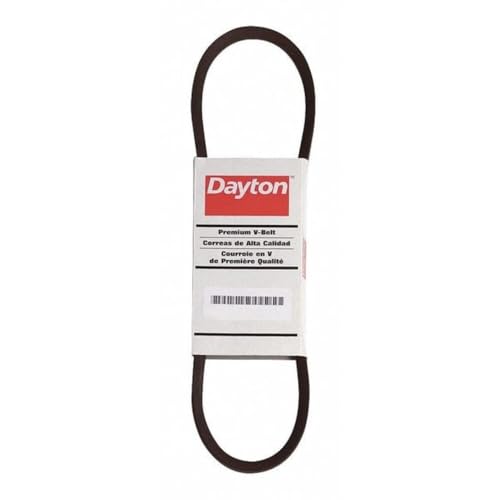 Dayton A85 Classical V-Belt, 87 in Outside Length, 1/2 in Top Width, 5/16" Thickness, 1 Ribs 3X630-1 Each