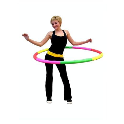 Sports Hoop Weighted Hoop, Weight Loss Wavy Hoop 2B - 1.8lb (Dia.40.5") Large, Exercise Hula Hoop