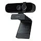 Rapoo XW2K Full HD 2K Webcam (4MP) 85° Sichtfeld, Autofokus, Rauschunterdrückung, USB-Anschluss, Kamera-Abdeckung, für Skype, FaceTime, Hangouts, Zoom, usw., PC/Mac/ChromeOS/Android