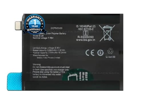 Image of THE BATTERY STORE Original B-U6 Battery for Vivo iQOO neo 6, iQOO neo 6 SE Battery with 1 Year Warranty****