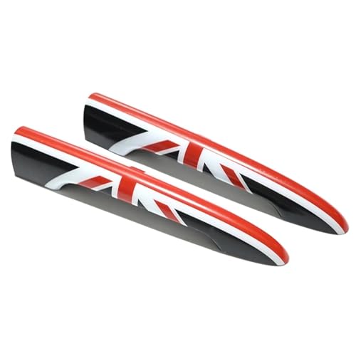 ドアハンドルカバー Compatible With JCW For R55 For Clubman アクセサリー 外装 トランク リアドアハンドル ステッカー デコレーションカバー 2個/セット