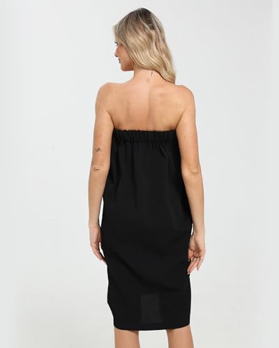 Xeoxarel Bath Towel Robe for Women, Lightweight Soft Towel Wraps, Comfortable Bathrobe, Perfect for Spa, Sauna, and Pool4