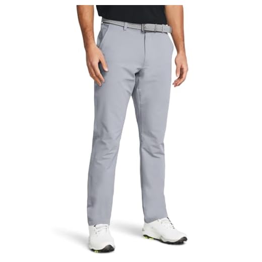 Under Armour Men's UA Tech Tapered Pants Lightweight and Durable Golf Trousers Stretchy Sports Trousers with 4 Pocket Design
