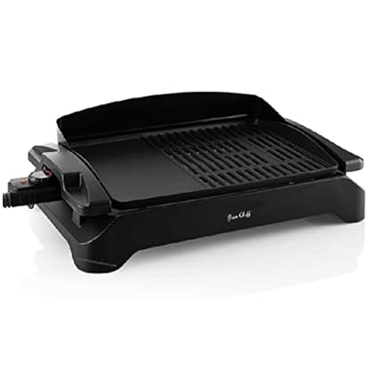 Elektro-Tischgrill Leistung 2000 W Doppelzone (Grill und Bügeleisen) Antihaftbeschichtung
