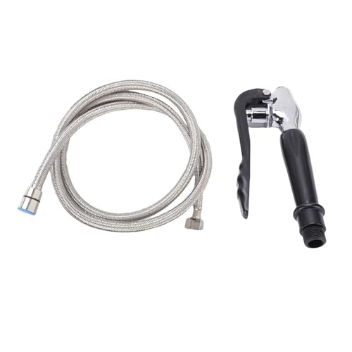 Yechiry Emergency Eye Wash Station Single Nozzle for Laboratory Industrial Site Office Family with Polished Stainless Steel Faucet, Two Layer Filtration for Effective Rinsing