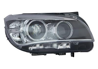 front lamp XENON D1S + LED (aut. controlled + motor) with clear indicator lamp without control unit black L