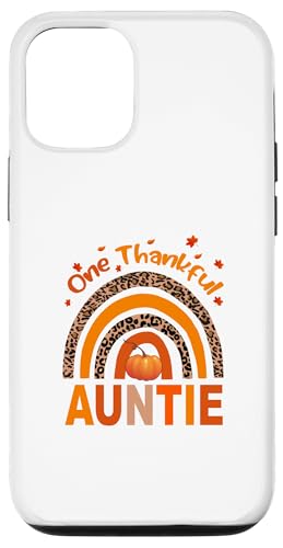 One Thankful Auntie Rainbow Matching ƑӍ X}zP[X iPhone 12/12 Pro p