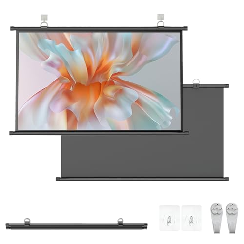 Pantalla de proyector manual portátil 60 pulgadas