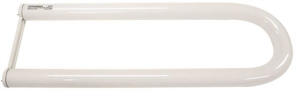 Sylvania Octron Curvalume Ecologic U-Bend Fluorescent Lamp T8, 3500K, Medium Bipin, 22.5 In., 32 Watt, 16 Per Case