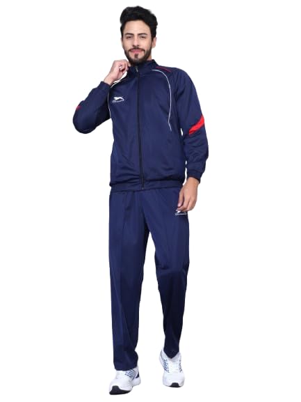 shiv naresh Winter Track Suit for Men Trenz Poly (445A_Navy/Red/White_XL_TP)-picture-31