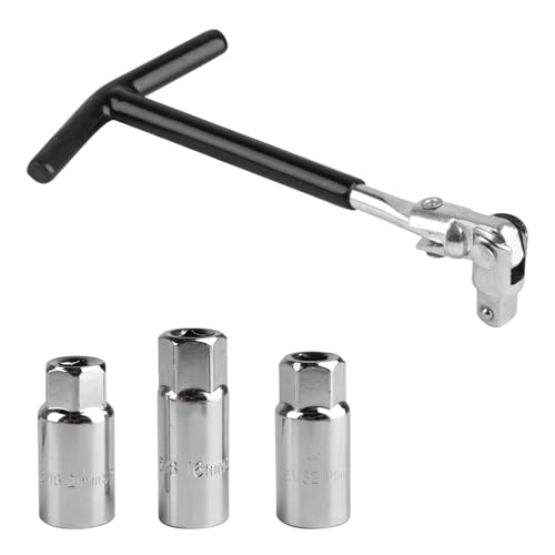 PanBeiQi 4 Pcs 3/8'' Spark Plug Wrench Set, 16/18/21 mm Spark Plug Removal Tool, for Car Motorcycle Sparks Plugs Remover Socket Set 1 PanBeiQi 4 Pcs 3/8'' Spark Plug Wrench Set, 16/18/21 mm Spark Plug Removal Tool, for Car Motorcycle Sparks Plugs Remover Socket Set