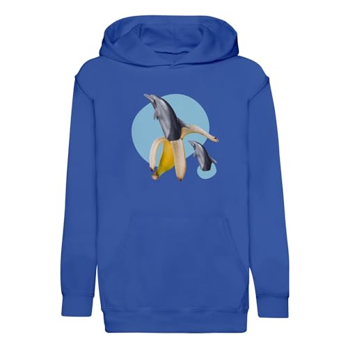 Sweat enfant banane dauphin parfait pour l'école et les sorties