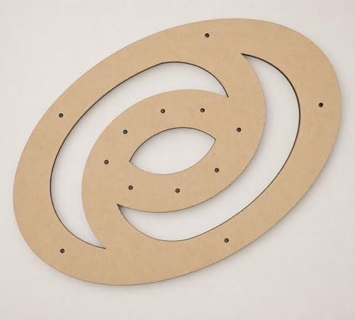 Image of Toyjet DIY MDF Solar System Board Kit | 8 Planets, Sun, Moon, Galaxy, Educational Products, Science Craft Project
