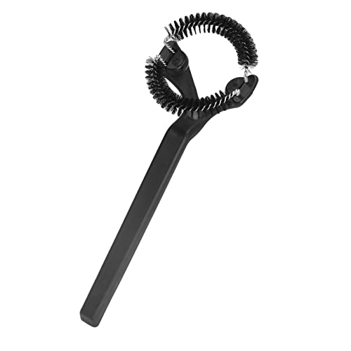 Yosoo Efficient Coffee Machine Brush Thick Nylon Coffee Coffee Machine, Grinder, Maker, Handle Tail As Scoop Coffee Enthusiasts PlasticNylon (58mm 21x7.8cm)