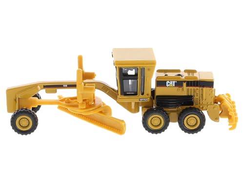 163H Motor Grader Amarillo Modelo Diecast 1/87 (HO) de Diecast Masters 84403 miniatura 2