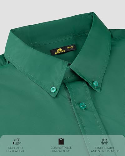 Dress Shirt,Shirts Long,Long Sleeve Button,Slim Fit,Button Down ShirtWrinkle Resistant,Breathable,3pcs Set Shirt3