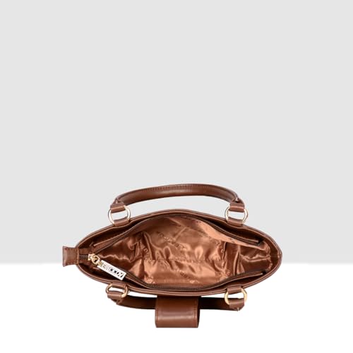 Image of ESBEDA Structured Top Handle Handbag | Ladies Purse | Stylish Handbag | Gift Bag For Women