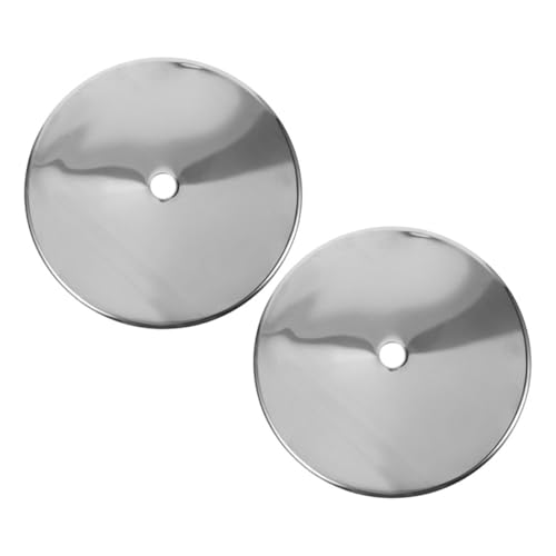 Hemobllo 2pcs Stainless Steel Induction Cooker Cover Thickened Heat Diffuser for Hot Pot Compatible with Induction Stoves and Cooktops Kitchen Accessory for Cooking