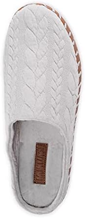 MUK LUKS Women's Flexi Long Island Shoe Clog, Heather Grey, 9 | Image 1